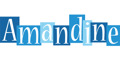 Amandine winter logo