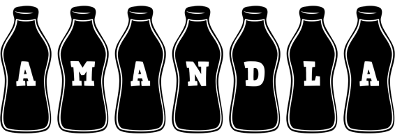 Amandla bottle logo