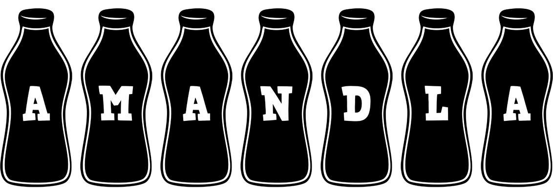 Amandla bottle logo