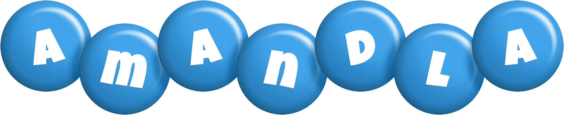 Amandla candy-blue logo
