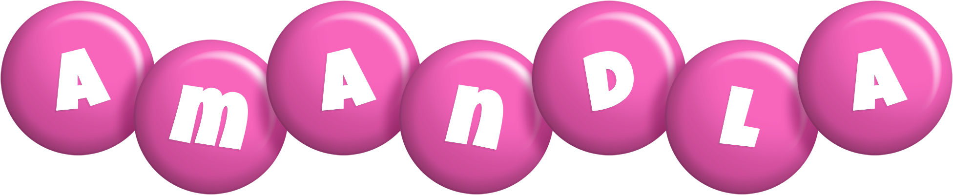 Amandla candy-pink logo
