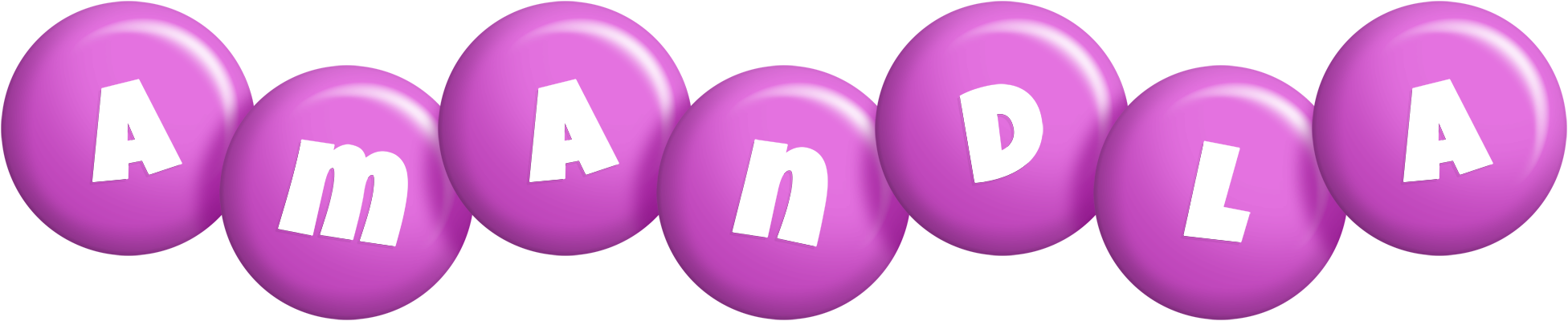Amandla candy-purple logo