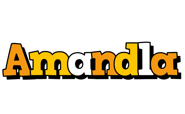 Amandla cartoon logo