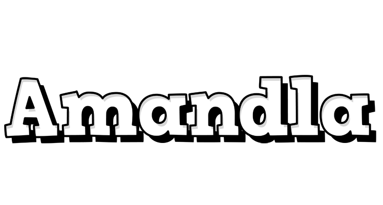 Amandla snowing logo
