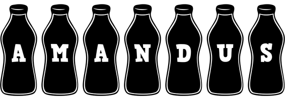 Amandus bottle logo