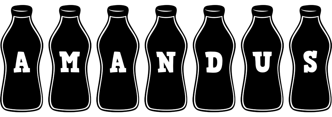 Amandus bottle logo