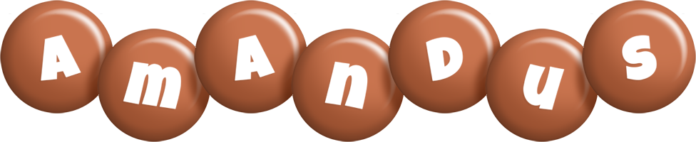 Amandus candy-brown logo