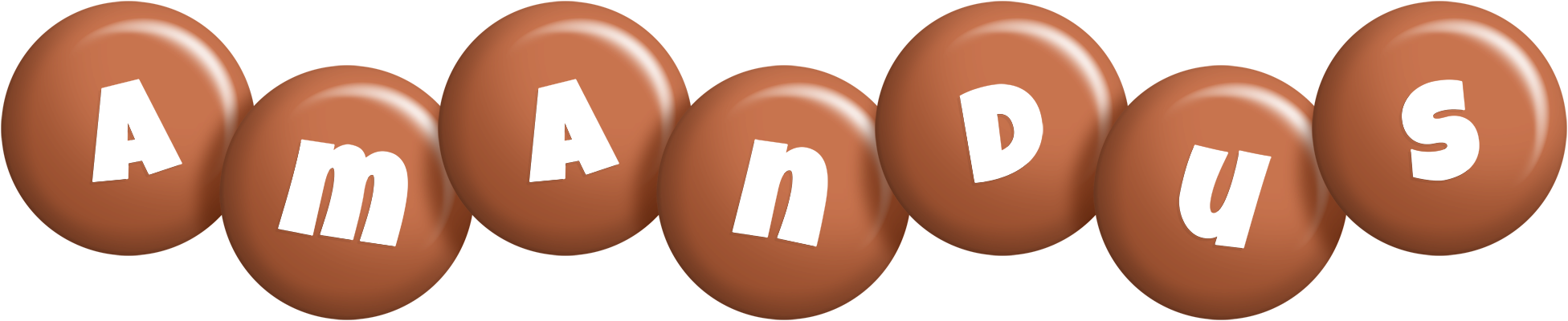Amandus candy-brown logo