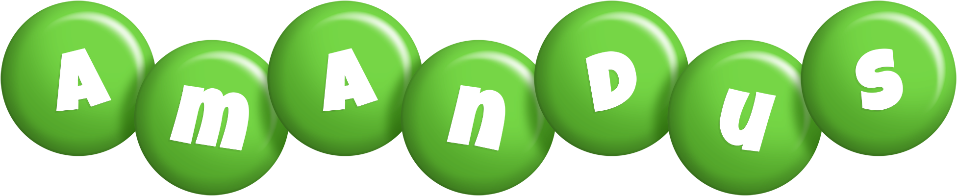 Amandus candy-green logo