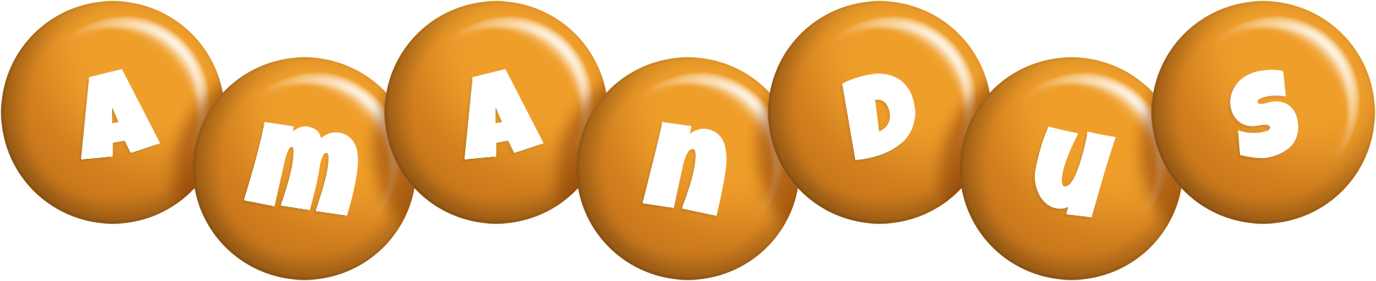 Amandus candy-orange logo