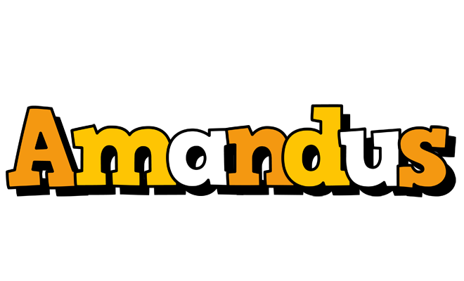 Amandus cartoon logo