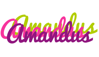 Amandus flowers logo