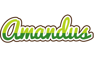 Amandus golfing logo