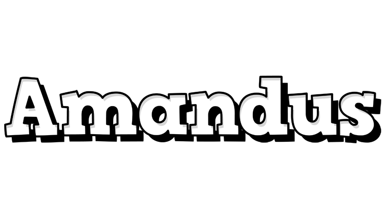 Amandus snowing logo