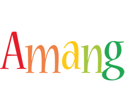 Amang birthday logo