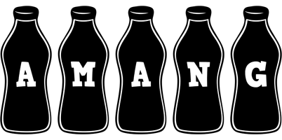 Amang bottle logo