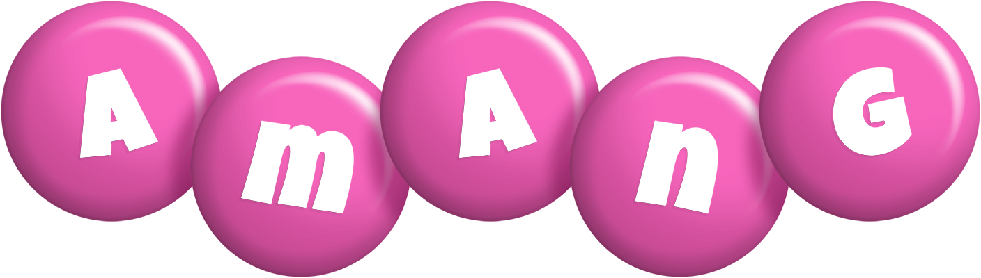 Amang candy-pink logo