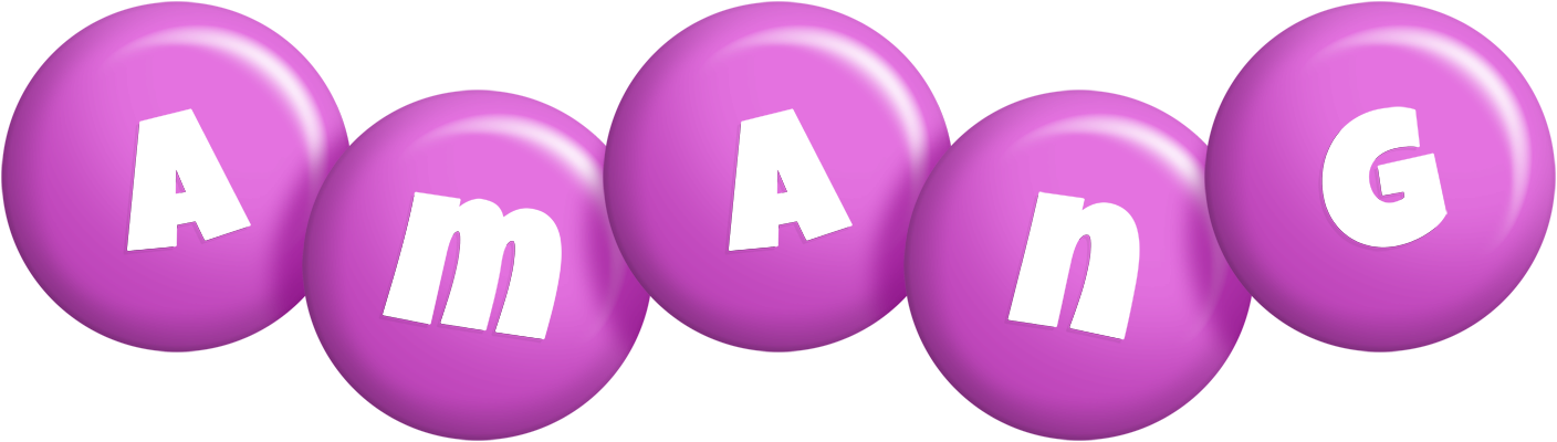 Amang candy-purple logo