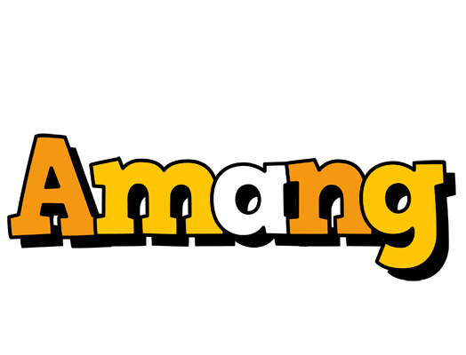 Amang cartoon logo