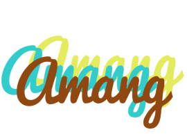 Amang cupcake logo