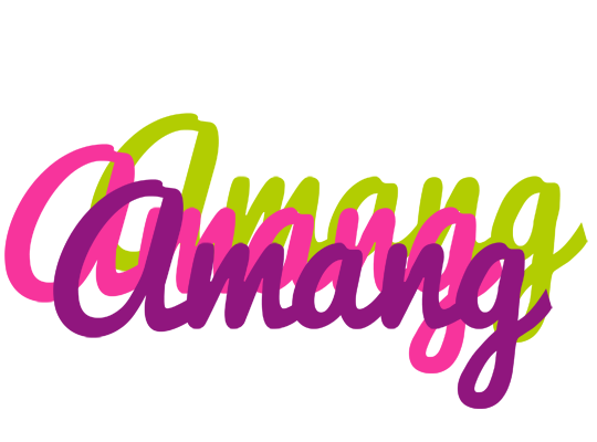 Amang flowers logo
