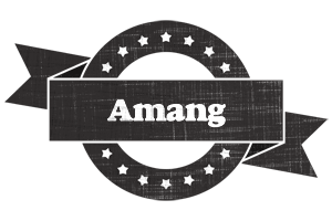 Amang grunge logo