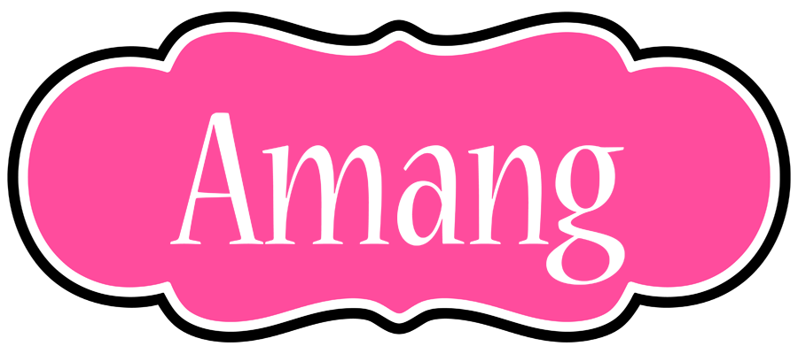 Amang invitation logo