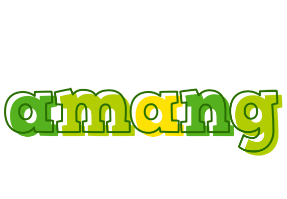 Amang juice logo
