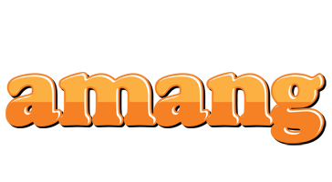 Amang orange logo