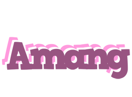 Amang relaxing logo