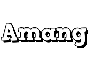 Amang snowing logo