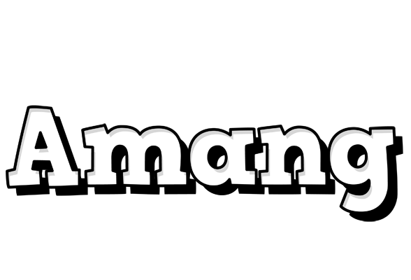 Amang snowing logo