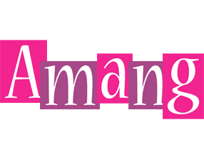 Amang whine logo