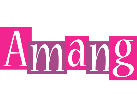 Amang whine logo