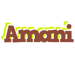 Amani caffeebar logo