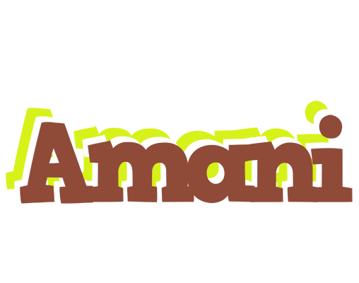 Amani caffeebar logo