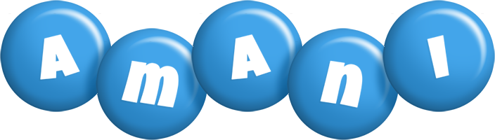 Amani candy-blue logo