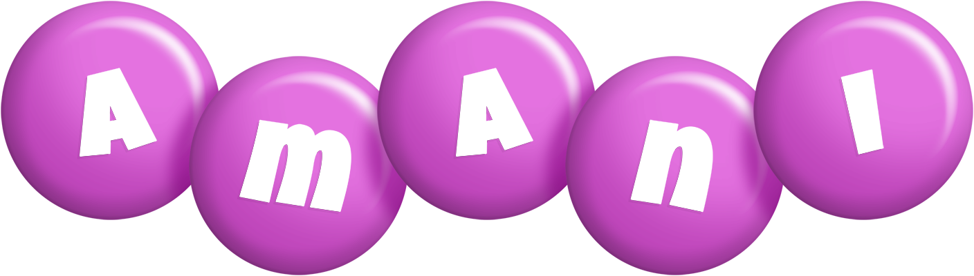 Amani candy-purple logo