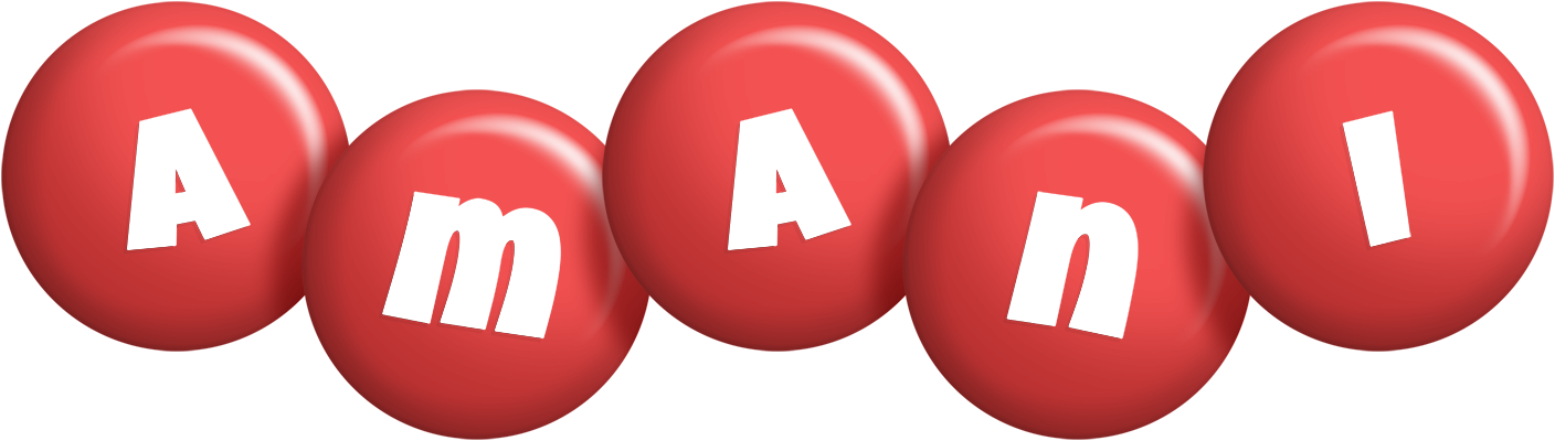 Amani candy-red logo