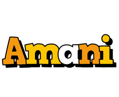 Amani cartoon logo