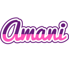 Amani cheerful logo