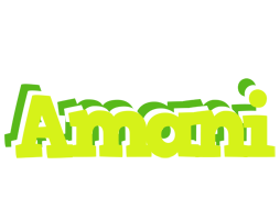 Amani citrus logo