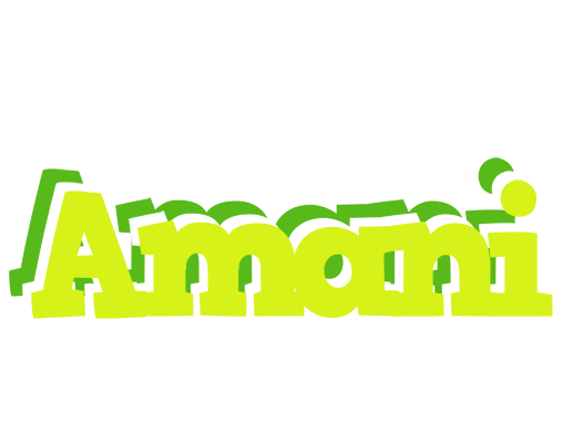 Amani citrus logo