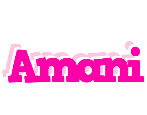 Amani dancing logo