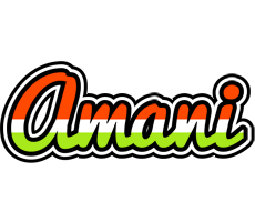 Amani exotic logo