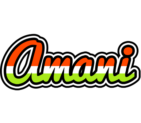 Amani exotic logo