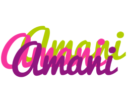 Amani flowers logo