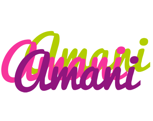 Amani flowers logo
