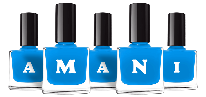 Amani glossy logo