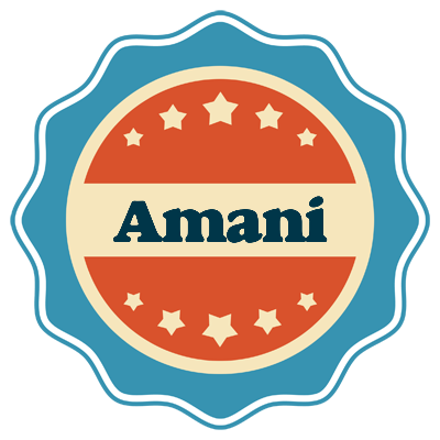Amani labels logo